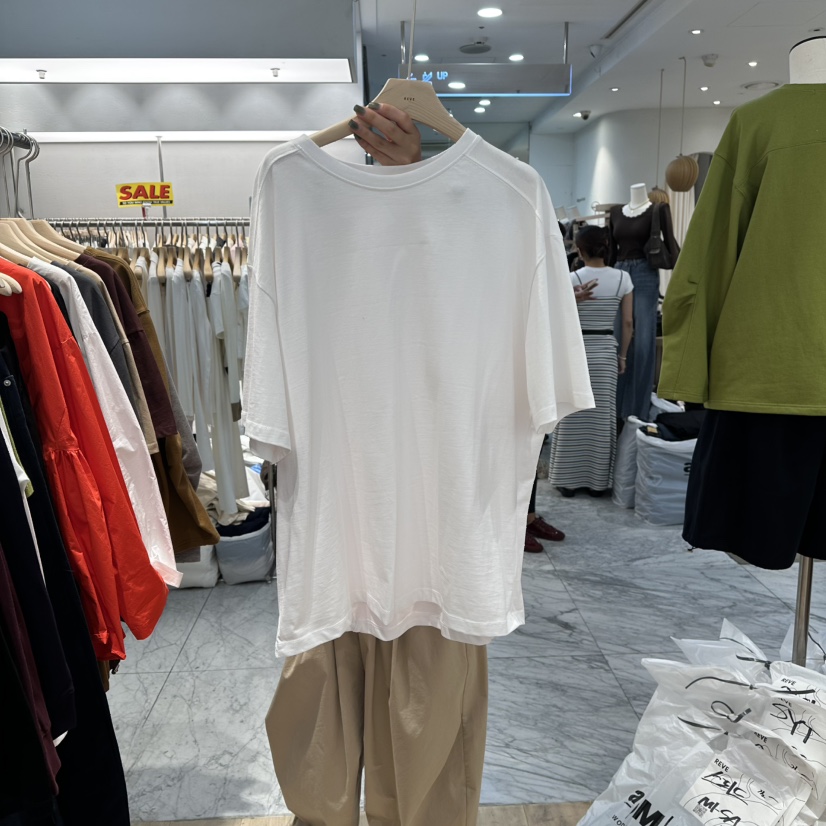 REVE-L東大門㊣實拍女士新品時尚推薦休閑真品熱賣職業T恤REVE-LT恤