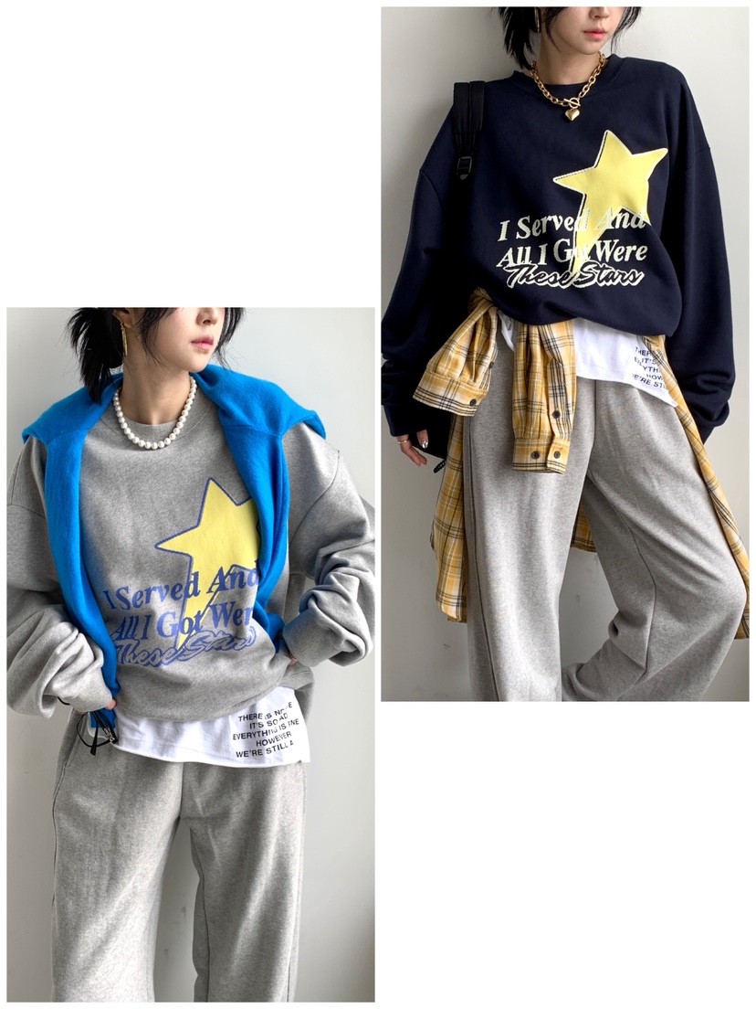 DAVICHI韓國直郵㊣女裝新品推薦休閑真品職業25秋冬人氣衛衣DAVICHI衛衣