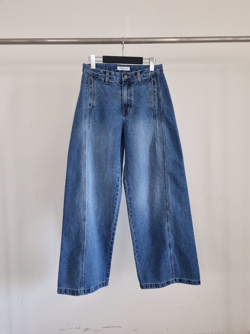 VERANDA東大門㊣直郵女士新品真品時尚熱賣休閑25秋冬牛仔褲VERANDA牛仔褲圖色1