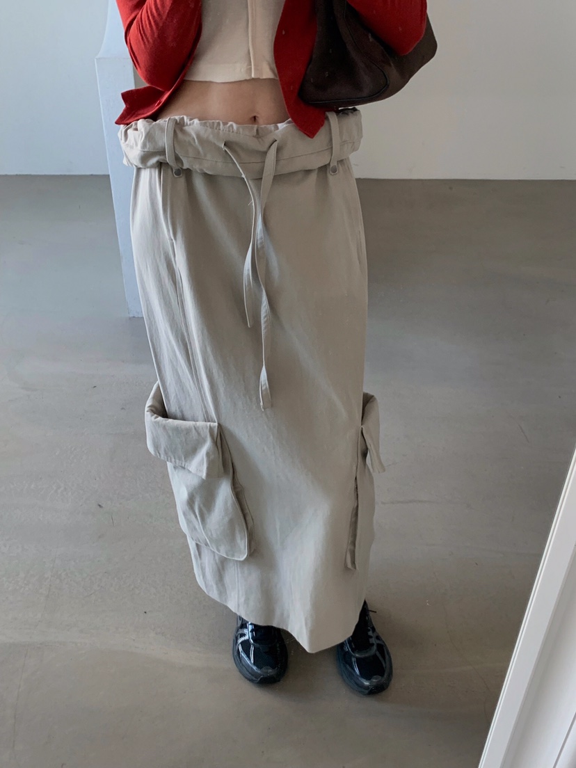 VERANDA東大門㊣直郵女裝新款時尚熱賣休閑25秋冬推薦真品長裙VERANDA長裙