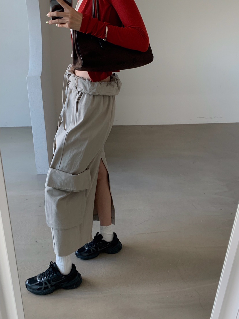 VERANDA東大門㊣直郵女裝新款時尚熱賣休閑25秋冬推薦真品長裙VERANDA長裙