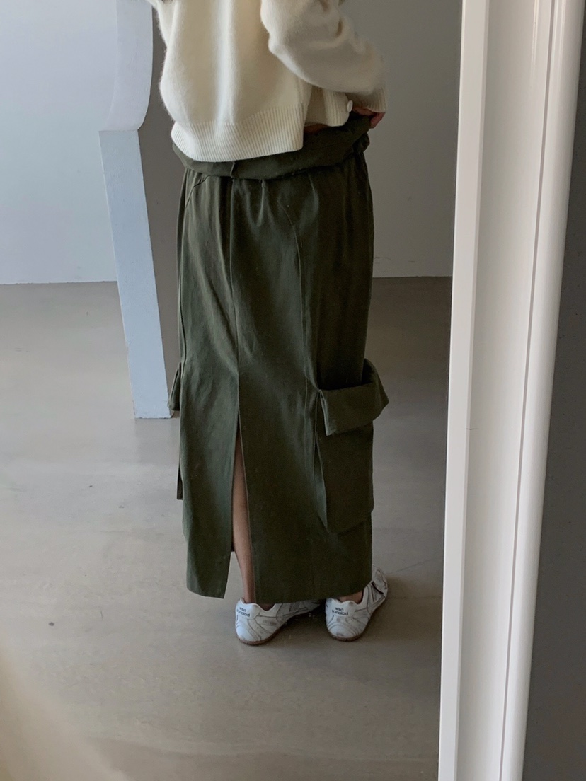VERANDA東大門㊣直郵女裝新款時尚熱賣休閑25秋冬推薦真品長裙VERANDA長裙