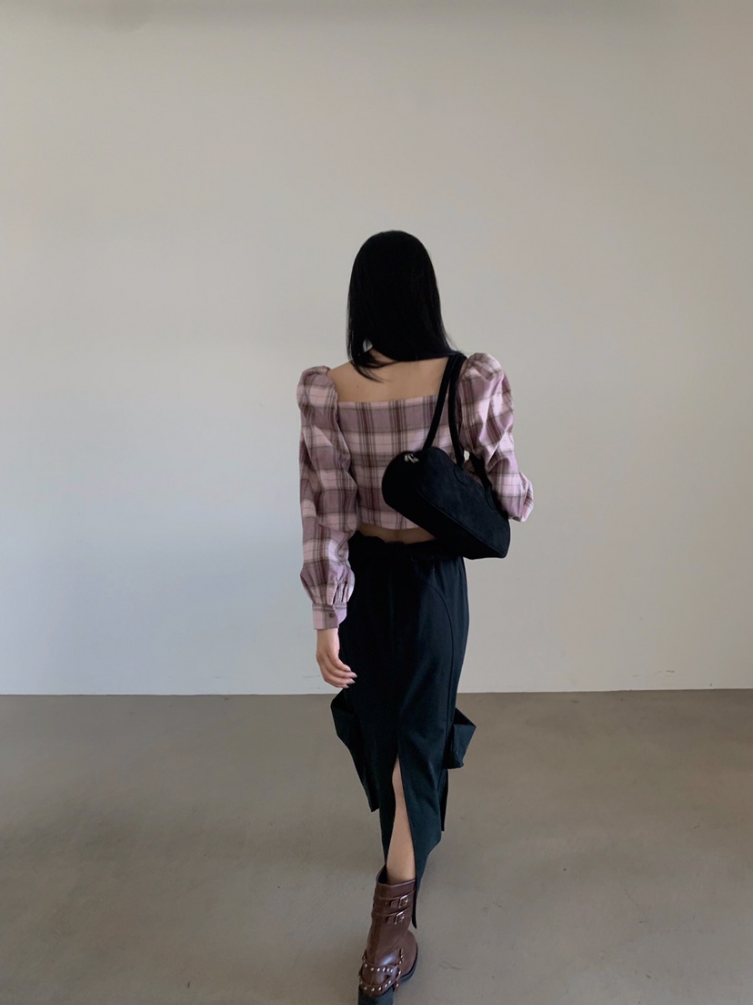 VERANDA東大門㊣直郵女裝新款時尚熱賣休閑25秋冬推薦真品長裙VERANDA長裙
