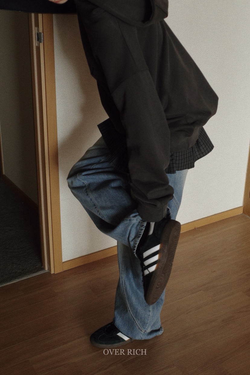 OVER RICH韓國代購㊣女士新品熱賣25秋冬真品休閑職業短裙OVER RICH短裙