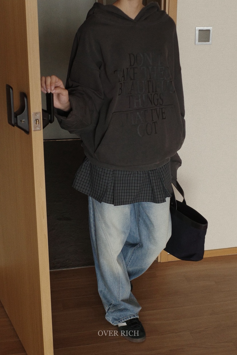OVER RICH韓國代購㊣女士新品熱賣25秋冬真品休閑職業短裙OVER RICH短裙