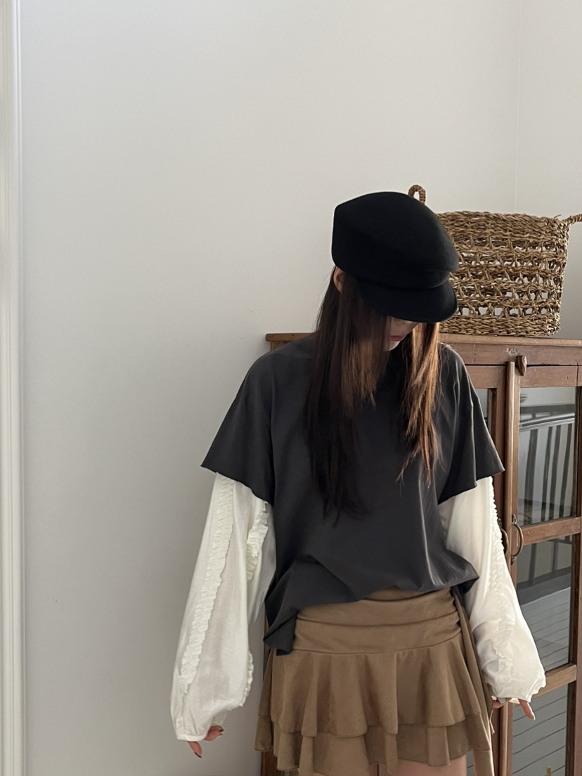 LOVE PULL東大門㊣代購女士新款熱賣真品25秋冬職業長袖T恤LOVE PULL長袖T恤