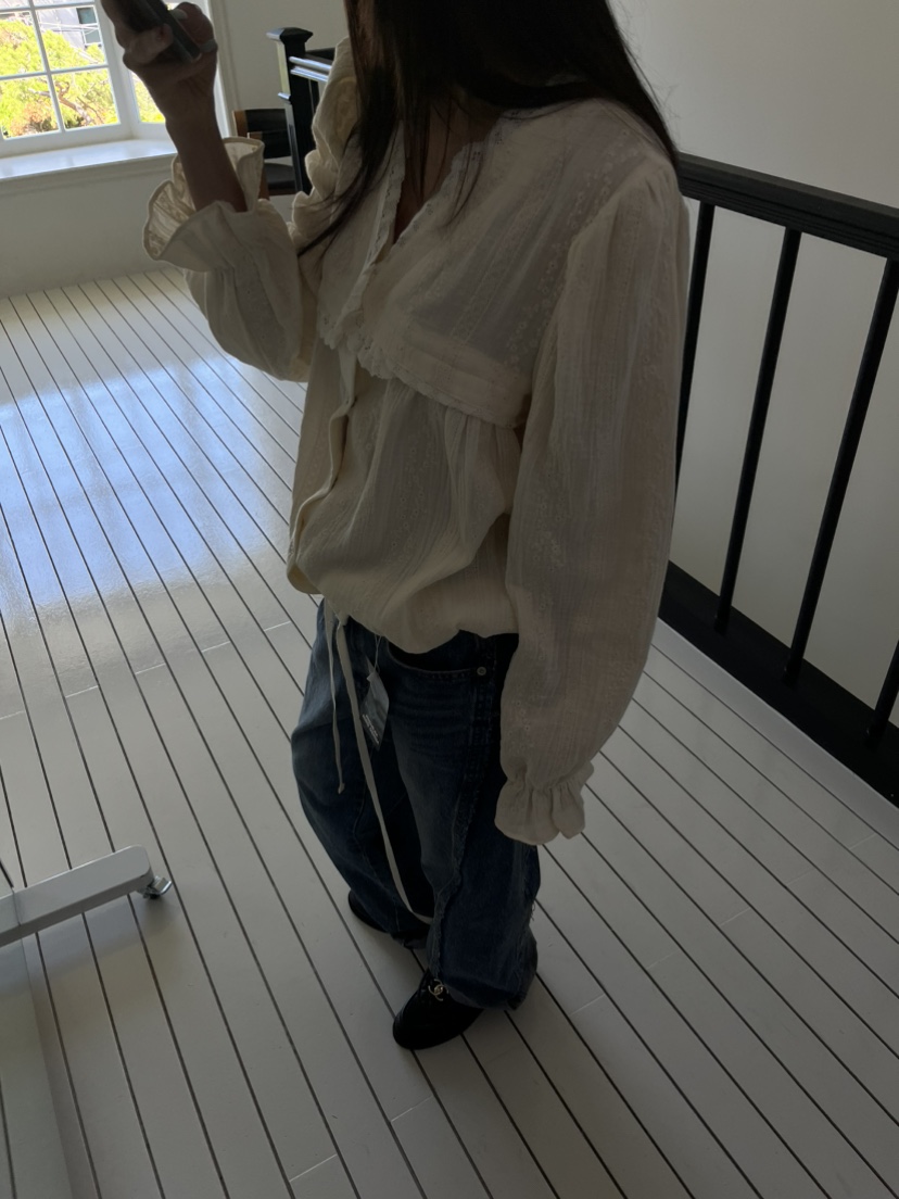 LOVE PULL東大門㊣代購女裝新款時尚熱賣休閑25秋冬襯衫蕾絲衫LOVE PULL襯衫/蕾絲衫