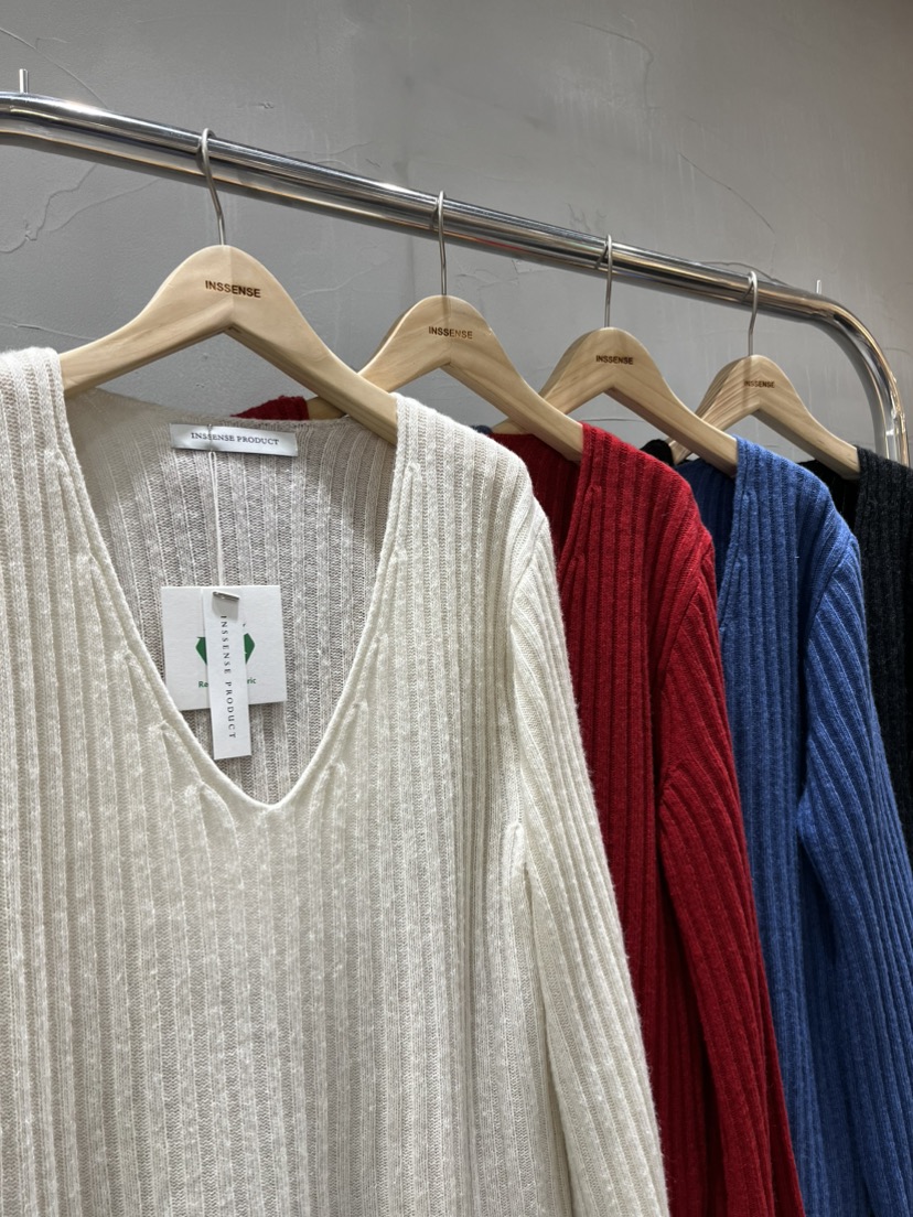 INSSENSE-A東大門㊣實拍女士新品休閑熱賣人氣職業針織衫V領INSSENSE-A針織衫