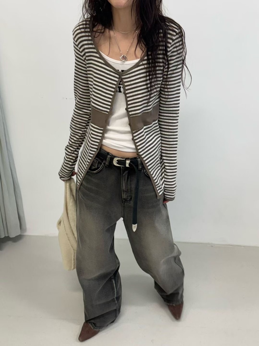 MINIMUZE韓國直郵㊣女裝新款職業休閑推薦熱賣人氣真品長袖T恤MINIMUZE長袖T恤