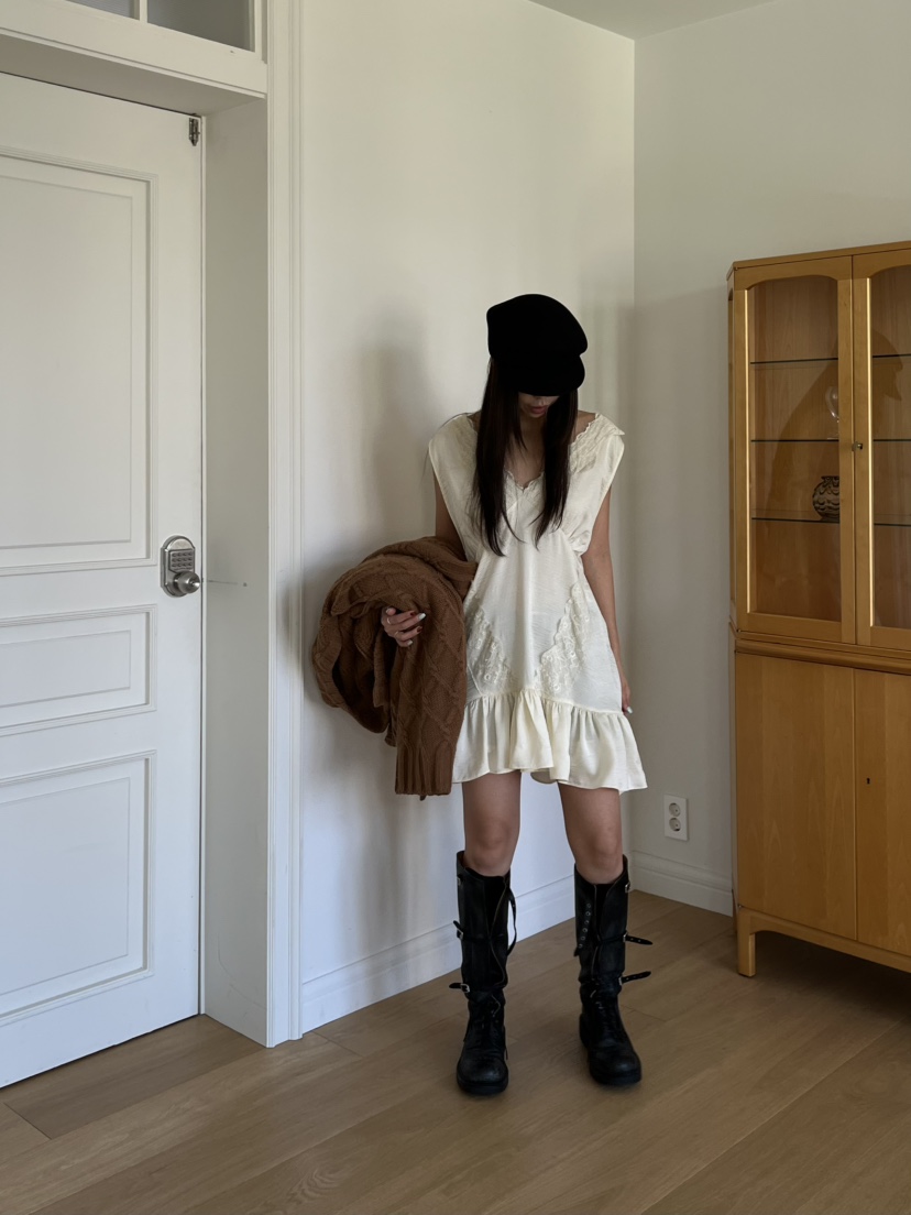 LOVE PULL東大門㊣實拍女士新品推薦25秋冬真品人氣連衣裙LOVE PULL連衣裙