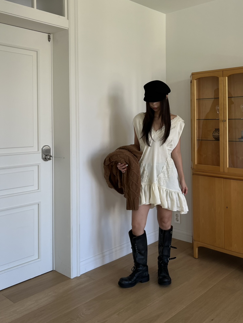 LOVE PULL東大門㊣實拍女士新品推薦25秋冬真品人氣連衣裙LOVE PULL連衣裙