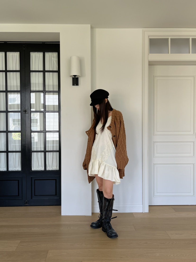 LOVE PULL東大門㊣實拍女士新品推薦25秋冬真品人氣連衣裙LOVE PULL連衣裙