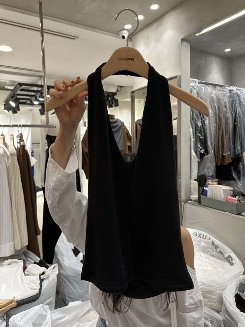 INSSENSE-A東大門㊣實拍女裝新品人氣熱賣休閑真品吊帶背心INSSENSE-A吊帶/背心圖色2