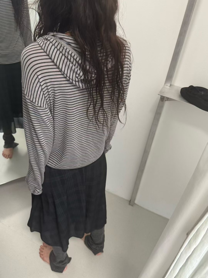 MINIMUZE東大門㊣直郵女裝新品職業時尚休閑熱賣長袖T恤連帽衫MINIMUZE長袖T恤