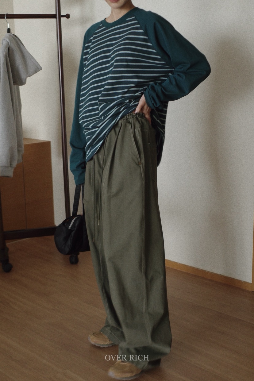 OVER RICH東大門㊣實拍女士新款推薦人氣25秋冬熱賣休閑褲OVER RICH休閑褲