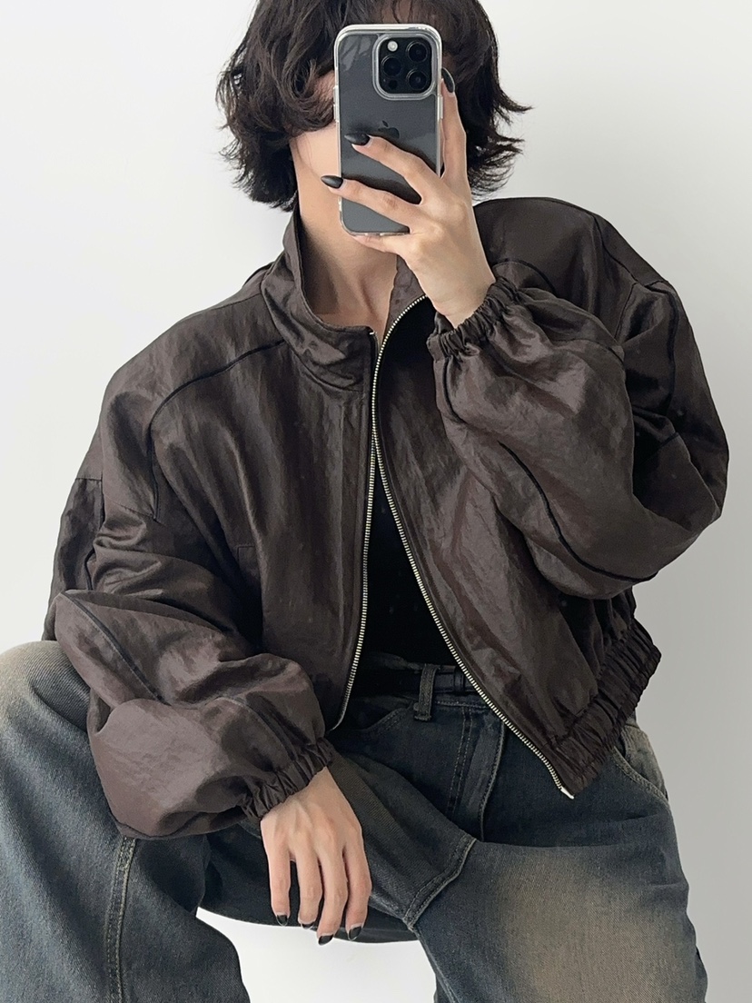 CELEBRITY-A東大門㊣實拍女裝新品推薦時尚休閑人氣25秋冬夾克CELEBRITY-A夾克