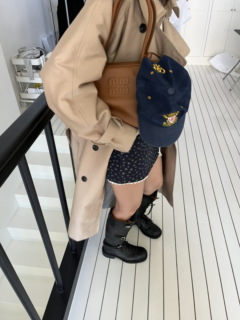 LOVE PULL韓國直郵㊣女裝新款時尚職業推薦熱賣人氣長款風衣LOVE PULL長款風衣