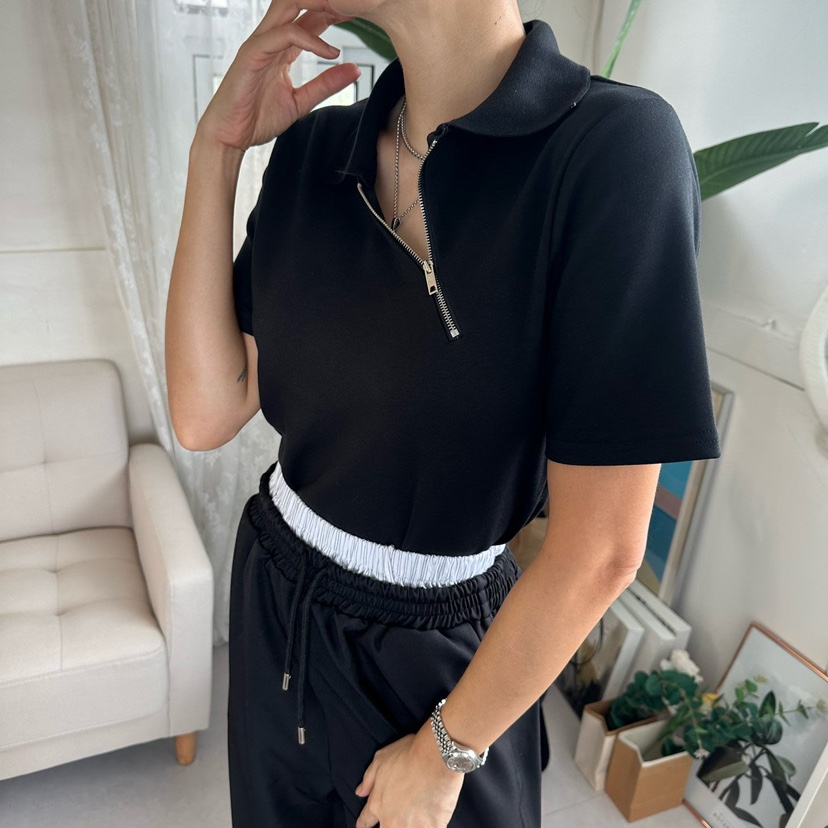 SOUIT韓國直郵㊣女裝新品25秋冬推薦真品職業熱賣休閑人氣T恤SOUIT by mabel-LT恤