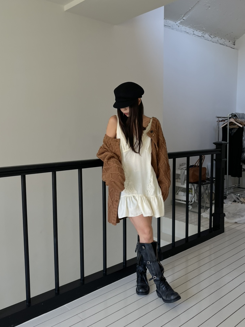 LOVE PULL東大門㊣代購女士新品推薦職業25秋冬休閑針織衫LOVE PULL針織衫