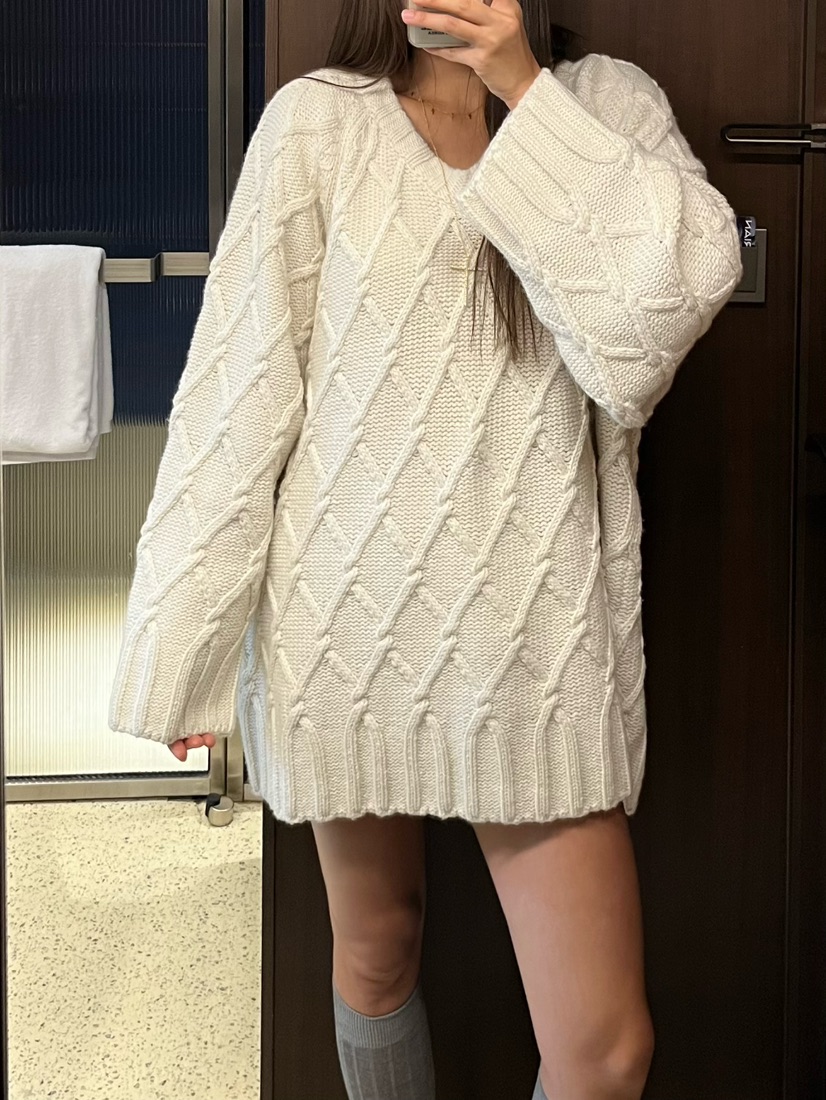 LOVE PULL東大門㊣代購女士新品推薦職業25秋冬休閑針織衫LOVE PULL針織衫