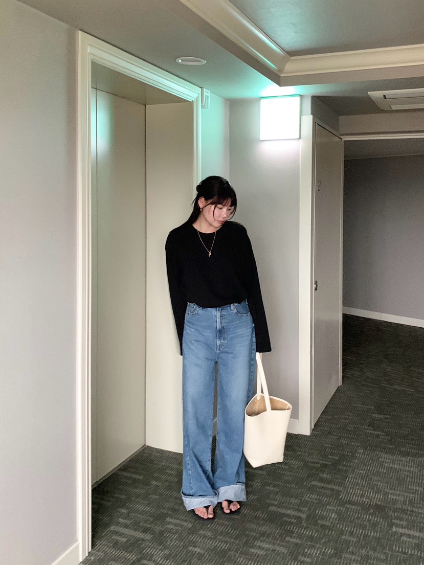 COURGETTE韓國代購㊣女裝新品時尚25秋冬休閑熱賣真品長袖T恤COURGETTE長袖T恤