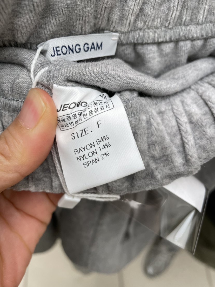 JEONG GAM STUDIOS東大門㊣實拍女士新款人氣推薦時尚休閑褲JEONG GAM休閑褲
