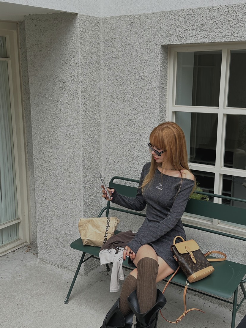 ZEROZERO東大門㊣實拍女士新品時尚25秋冬職業休閑熱賣連衣裙ZEROZERO連衣裙