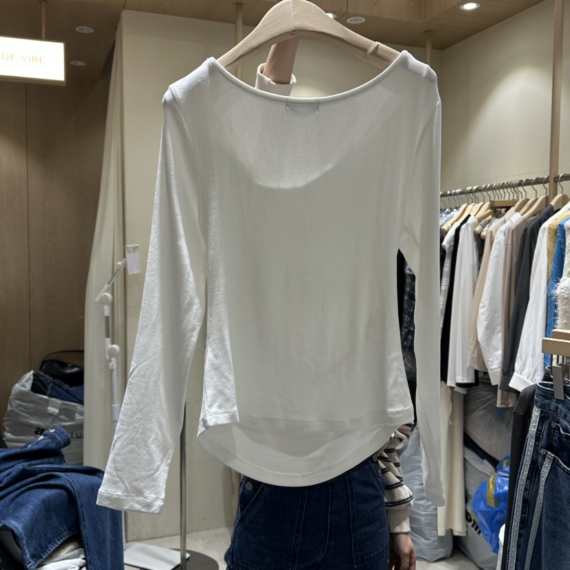 VINTAGE VIBE東大門㊣直郵女士新款真品推薦休閑時尚長袖T恤VINTAGE VIBE長袖T恤