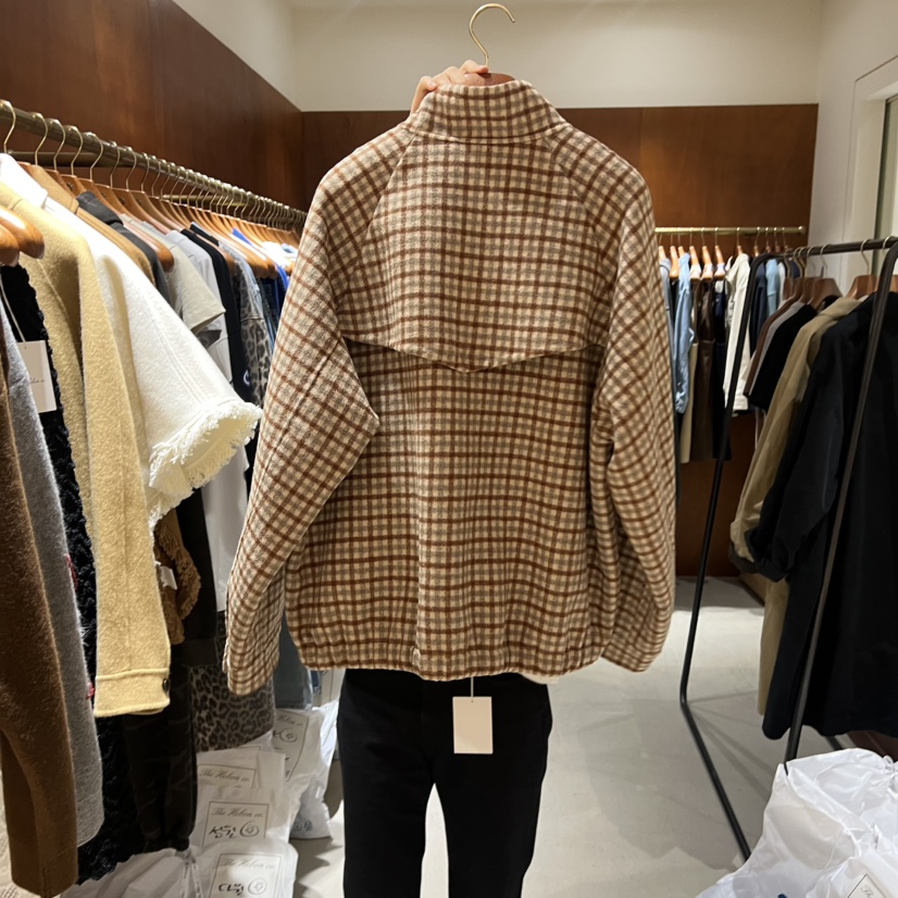 HEBON韓國代購㊣女裝新品25秋冬推薦人氣時尚熱賣夾克手工制作HEBON夾克