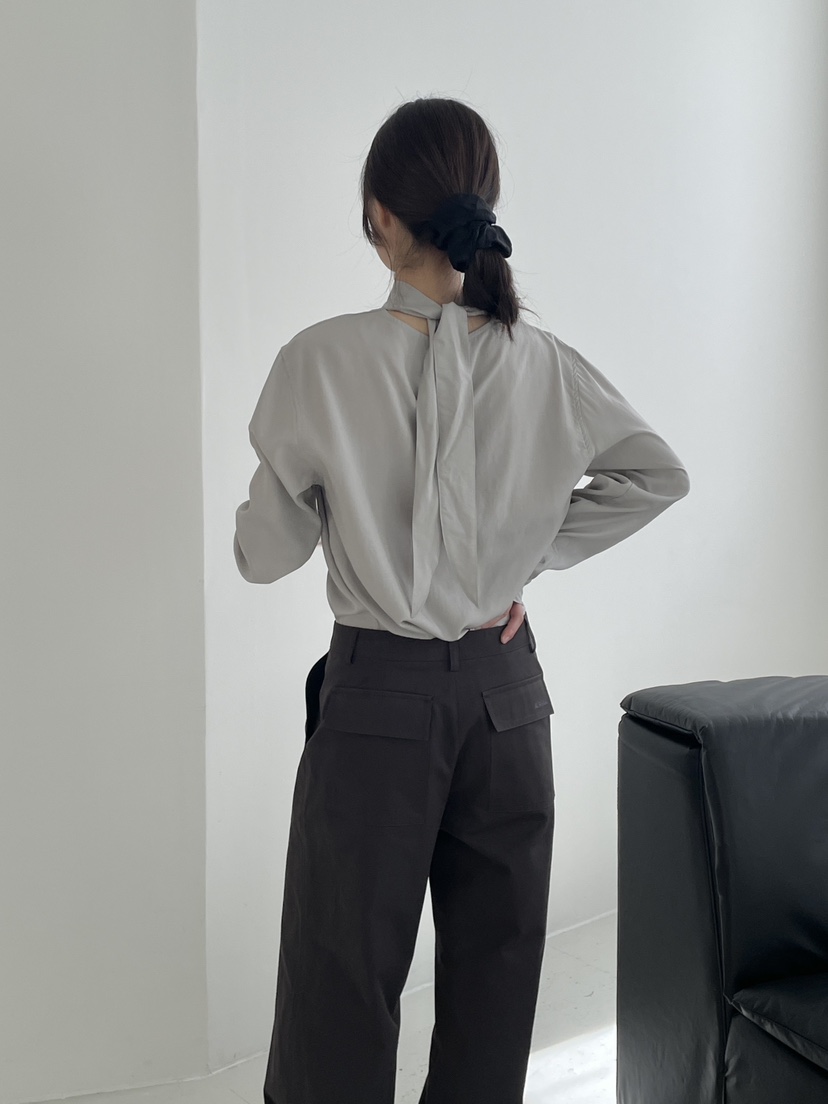ANDMORE BUTTON韓國代購㊣女士新款時尚休閑人氣襯衫蕾絲衫ANDMORE BUTTON襯衫/蕾絲衫