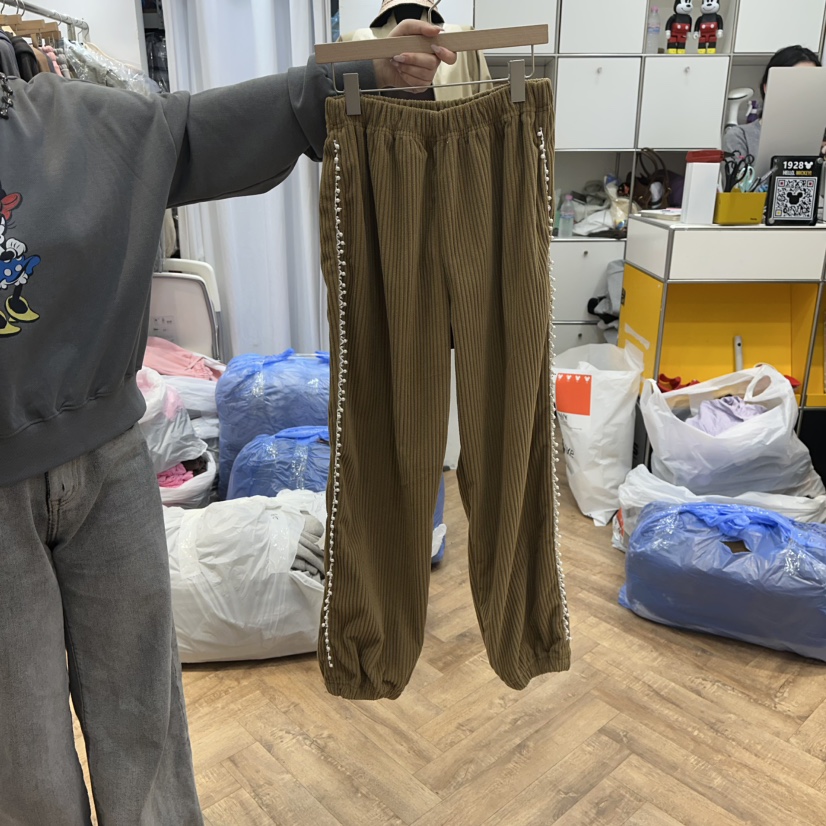 DE LINE東大門㊣實拍女裝新款時尚推薦職業25秋冬真品休閑褲DE LINE休閑褲圖色4