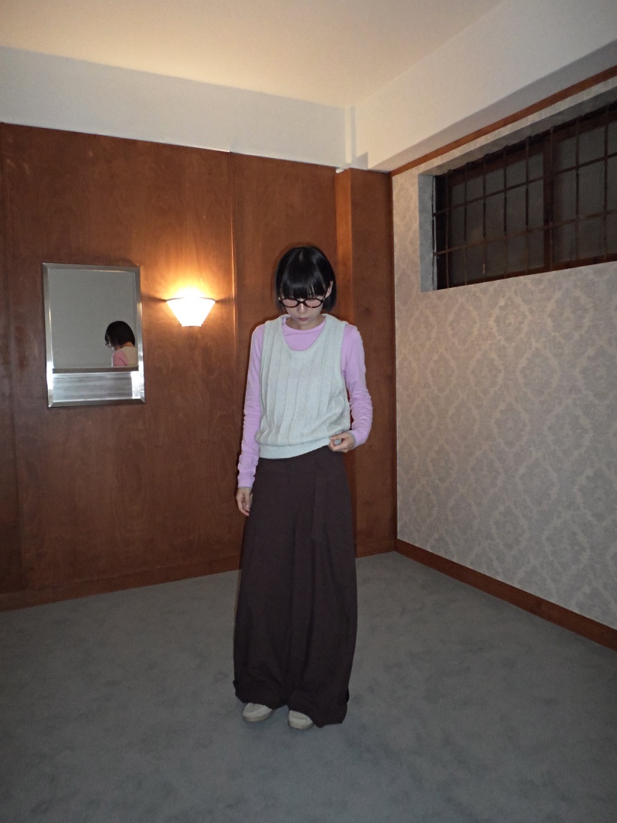 CCW東大門㊣直郵女裝新品職業時尚真品25秋冬推薦休閑褲含腰帶CCW--NYUNYU休閑褲