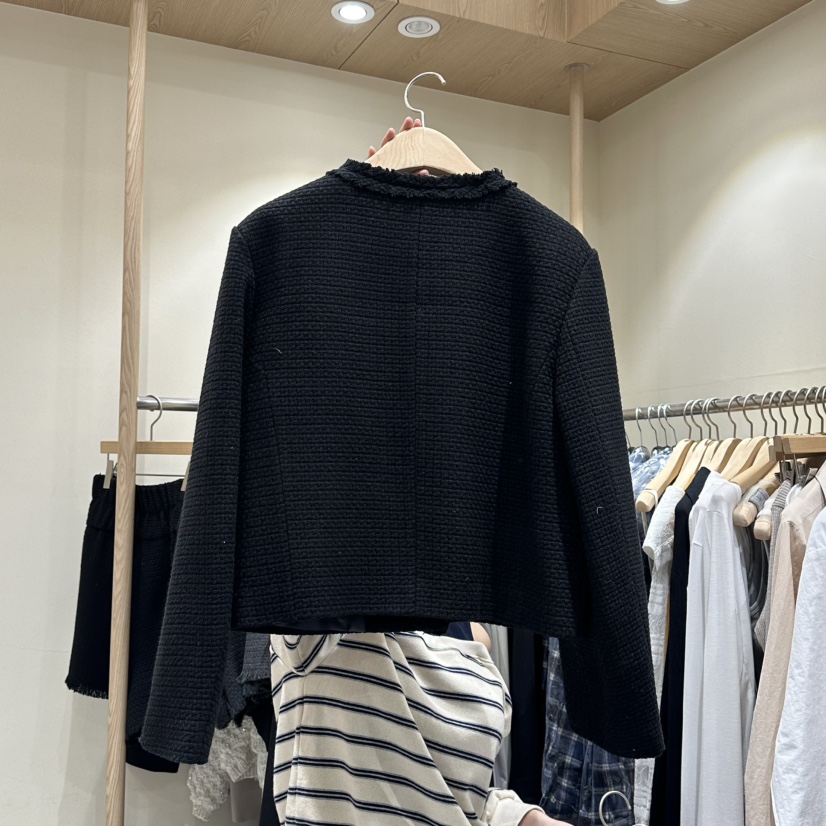VINTAGE VIBE東大門㊣代購女裝新品休閑人氣時尚25秋冬夾克VINTAGE VIBE夾克