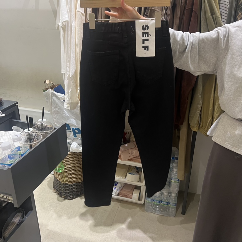 SELF SERVICE東大門㊣實拍女士新款人氣時尚熱賣牛仔褲刺繡SELF SERVICE牛仔褲