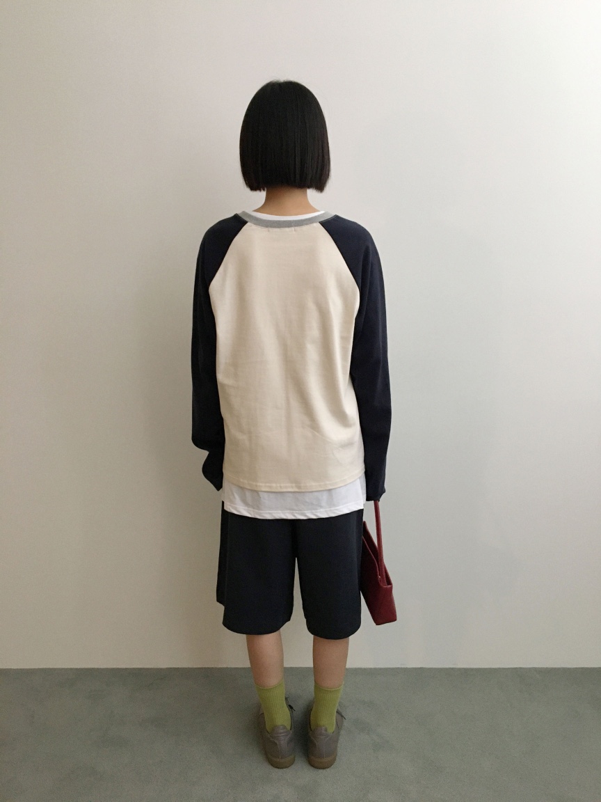 CCW東大門㊣實拍女士新品時尚休閑人氣熱賣真品職業長袖T恤CCW--NYUNYU長袖T恤