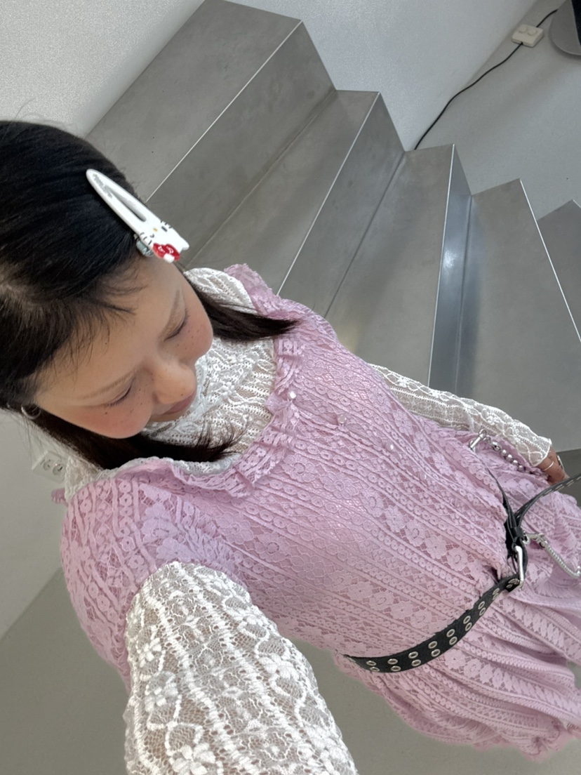 PLATFORM-L東大門㊣實拍女裝新款職業推薦真品連衣裙蕾絲長款PLATFORM連衣裙