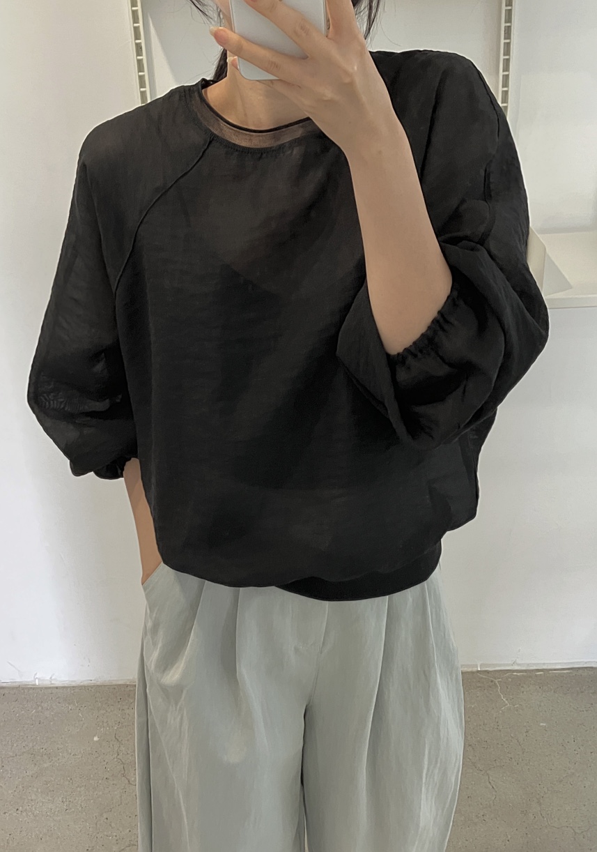 CLASSY-O東大門㊣代購女裝新品推薦真品人氣襯衫蕾絲衫透明CLASSY-O襯衫/蕾絲衫