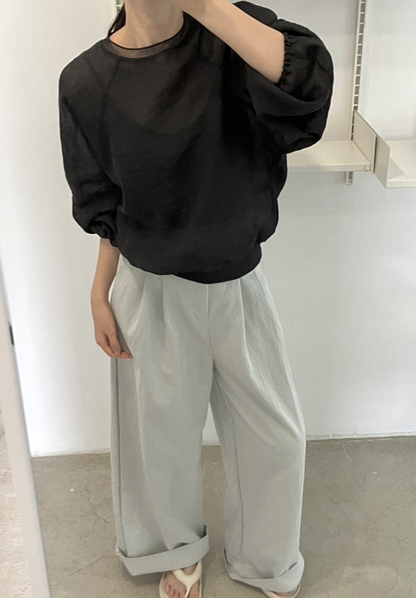CLASSY-O東大門㊣代購女裝新品推薦真品人氣襯衫蕾絲衫透明CLASSY-O襯衫/蕾絲衫