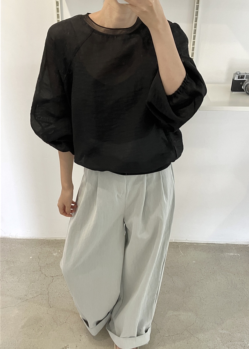 CLASSY-O東大門㊣代購女裝新品推薦真品人氣襯衫蕾絲衫透明CLASSY-O襯衫/蕾絲衫