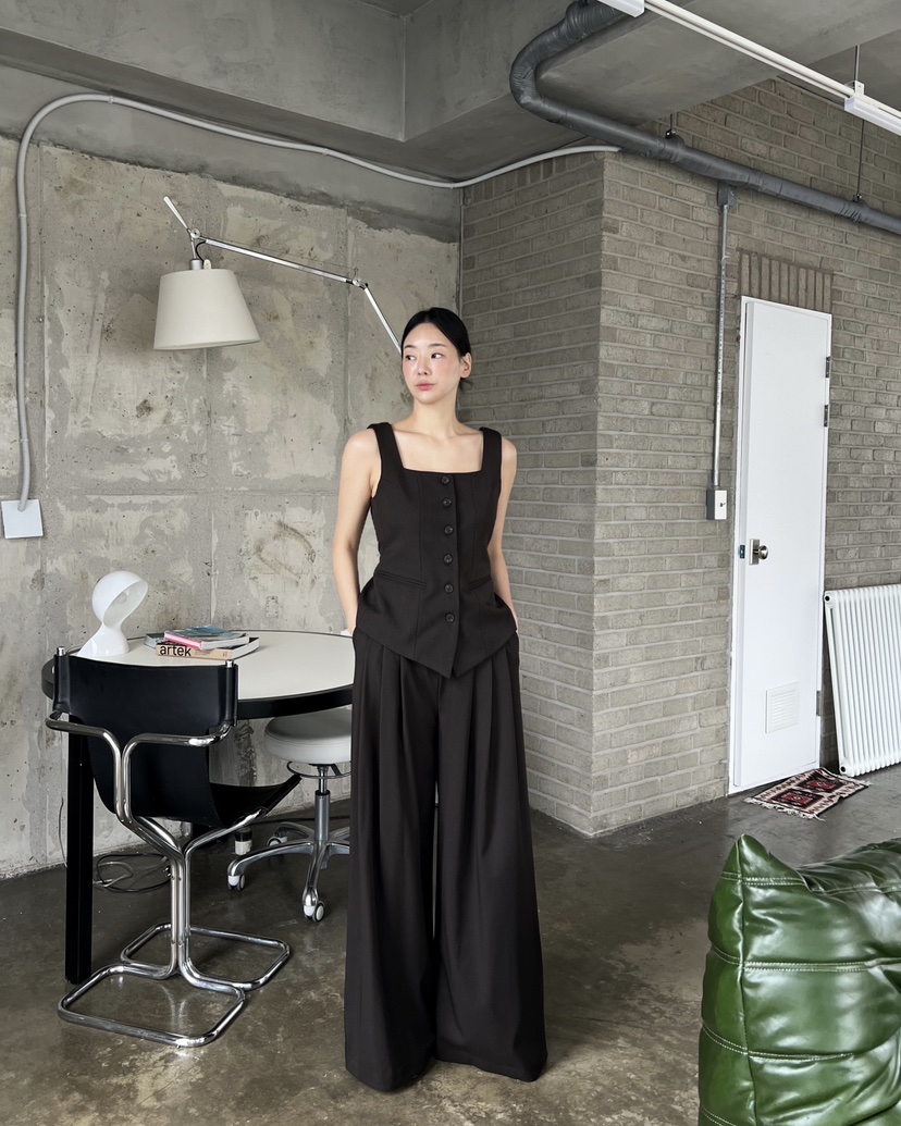 VERNI東大門㊣實拍女裝新品休閑25秋冬人氣熱賣推薦正裝褲西褲VERNI正裝褲/西褲
