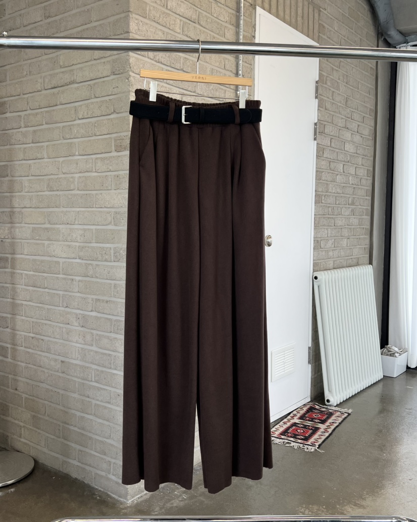 VERNI東大門㊣直郵女士新品25秋冬真品熱賣職業休閑褲不含腰帶VERNI休閑褲