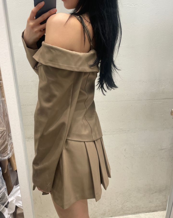 mars韓國代購㊣女士新品真品人氣推薦25秋冬休閑時尚熱賣短裙mars短裙