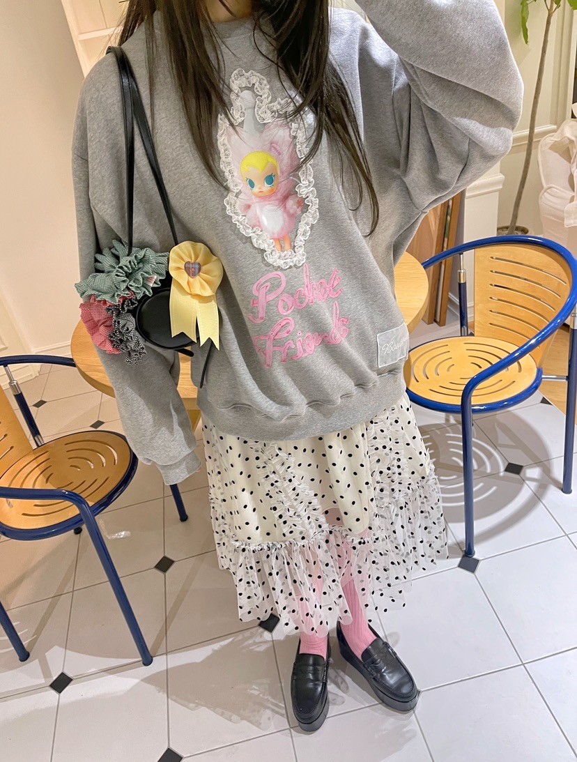 BOUTIQUE-L東大門㊣代購女裝新款25秋冬熱賣真品時尚職業衛衣BOUTIQUE-L衛衣