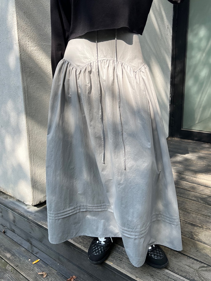 SOLAR東大門㊣代購女士新品職業人氣25秋冬推薦休閑熱賣長裙SOLAR長裙圖色2
