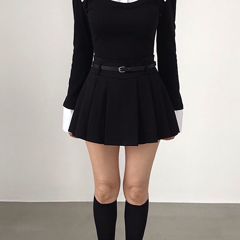 2TWO MOON東大門㊣直郵女士新品25秋冬熱賣時尚裙褲不含腰帶2TWO MOON裙褲