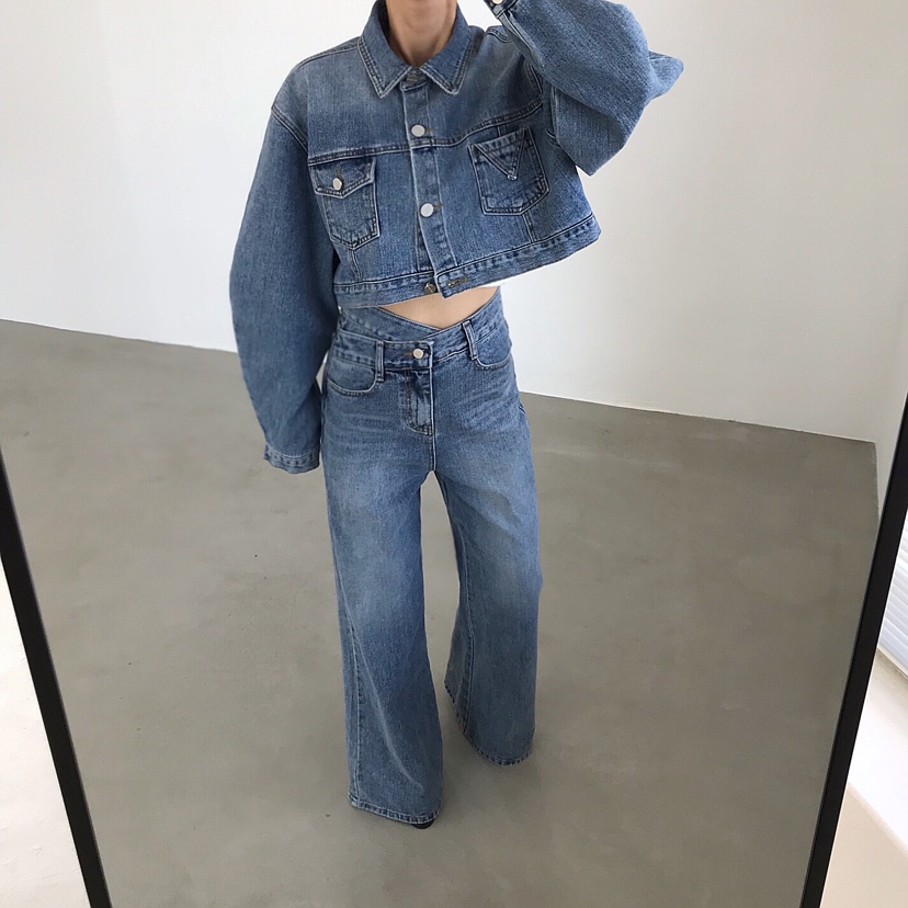2TWO MOON韓國直郵㊣女士新款時尚25秋冬人氣真品休閑套裝2TWO MOON套裝圖色1