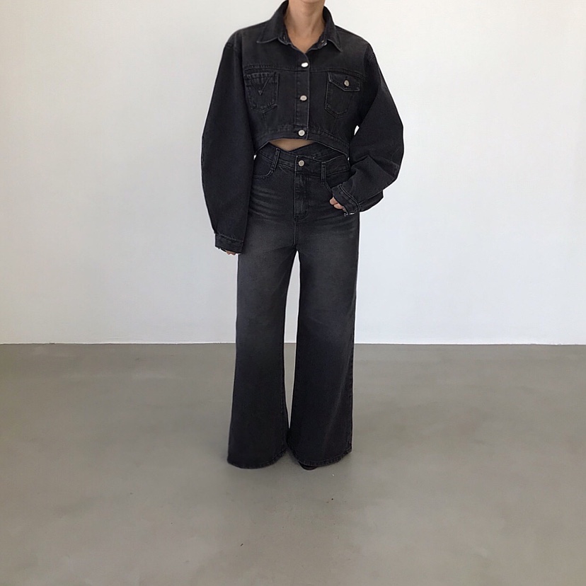 2TWO MOON韓國直郵㊣女士新款時尚25秋冬人氣真品休閑套裝2TWO MOON套裝圖色2