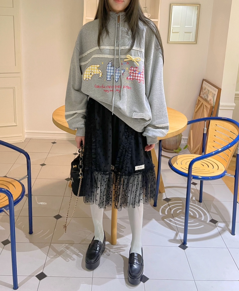 BOUTIQUE-L韓國直郵㊣女士新品時尚人氣職業推薦休閑25秋冬衛衣BOUTIQUE-L衛衣