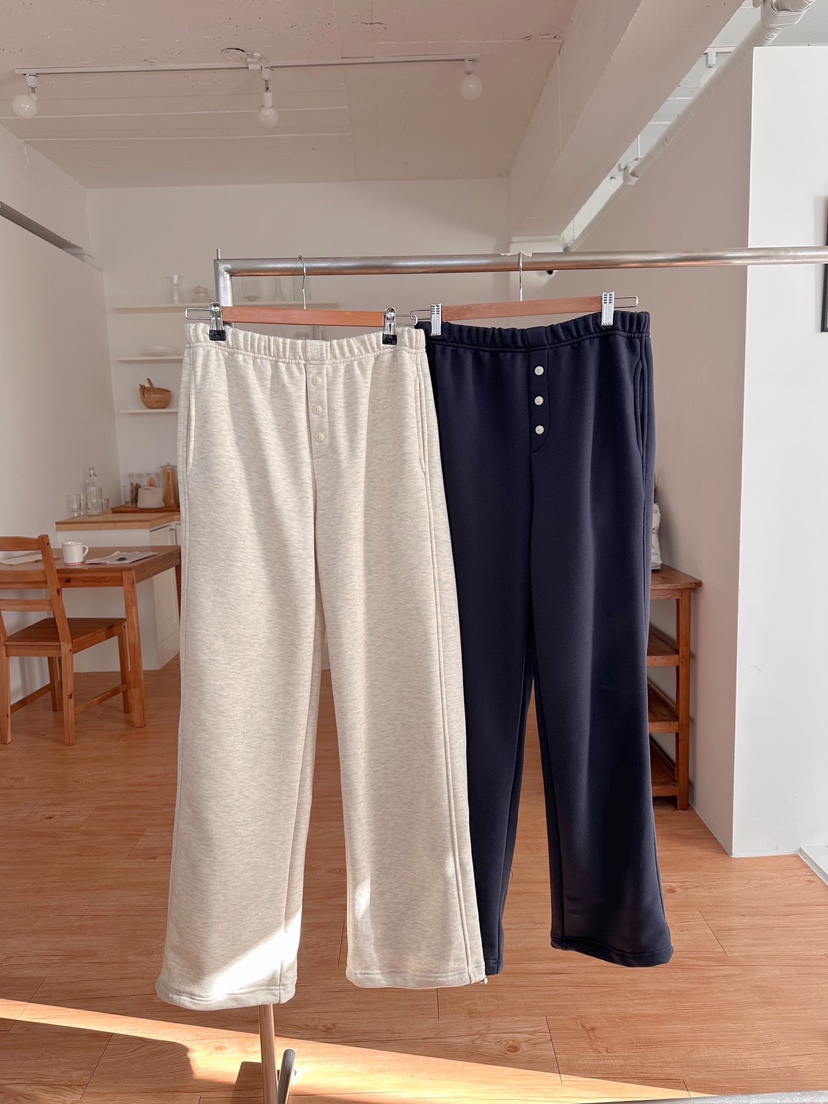 FORMSTUDIO韓國直郵㊣女裝新品推薦25秋冬真品人氣休閑褲紐扣FORMSTUDIO休閑褲圖色13