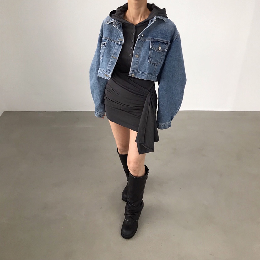 2TWO MOON東大門㊣直郵女裝新品職業時尚推薦人氣熱賣夾克2TWO MOON夾克圖色1